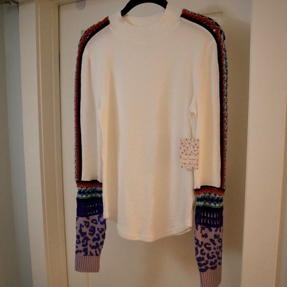 Switch It Up Cuff Top | Free People (NWT)